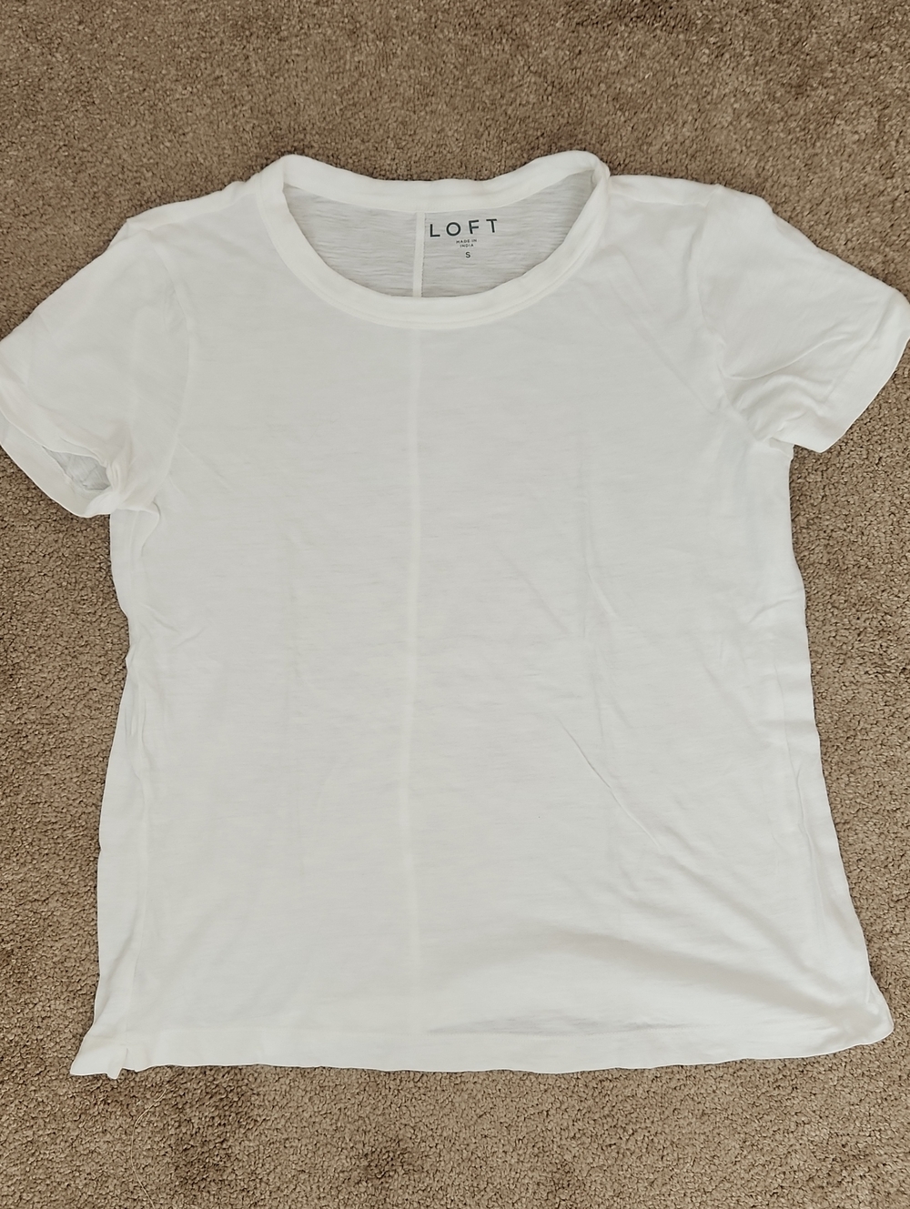 *Bundle Of 4 LOFT Tshirts Small 100% Cotton Lightweight - Picture 5 of 5